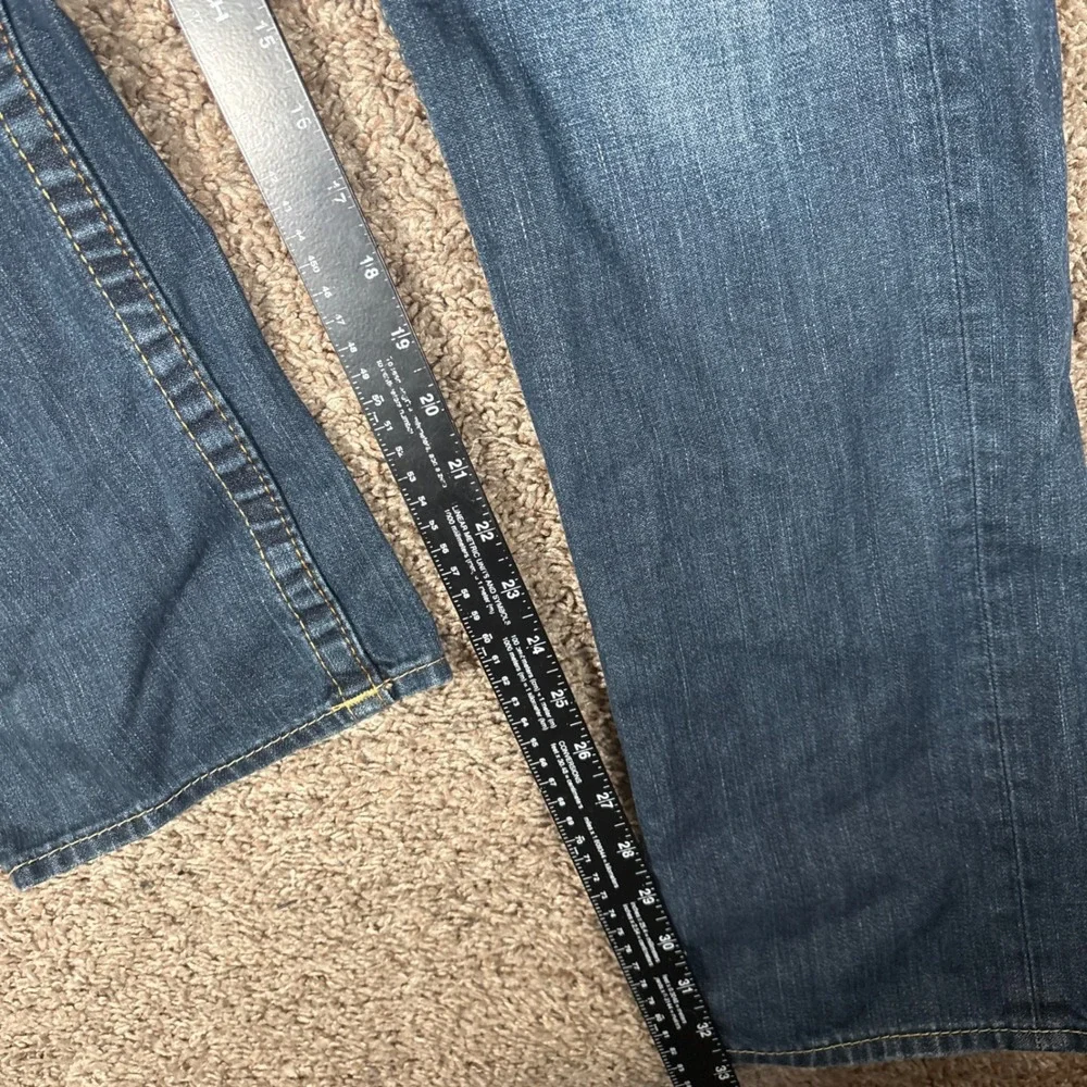 True Religion Mens Section Slim Medium Wash Blue Denim Jeans Size 34 9243